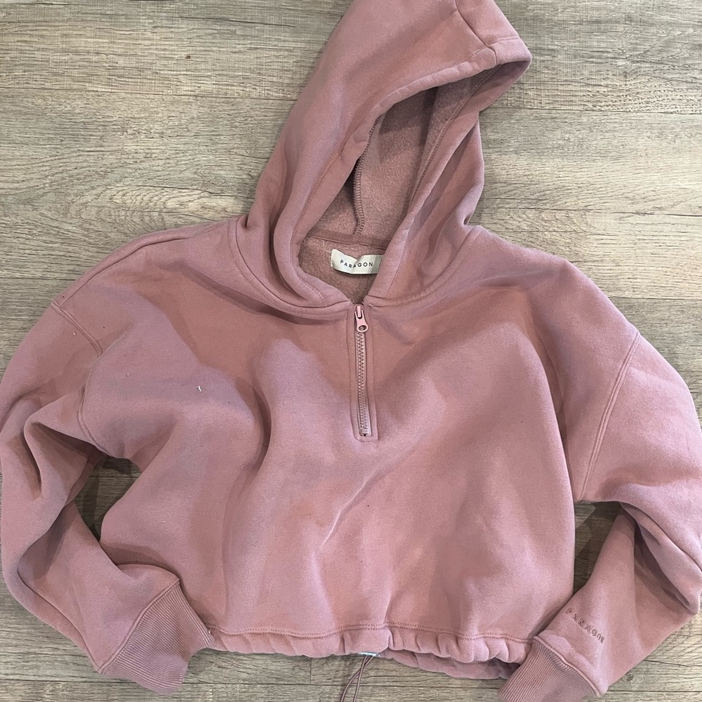 Paragon cropped hoodie